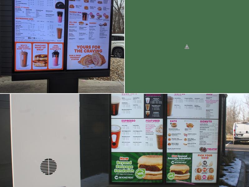 Dunkin' Menu