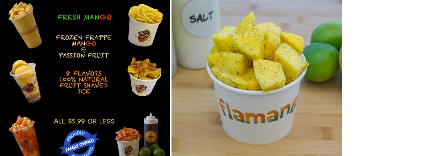 Flamangos Menu