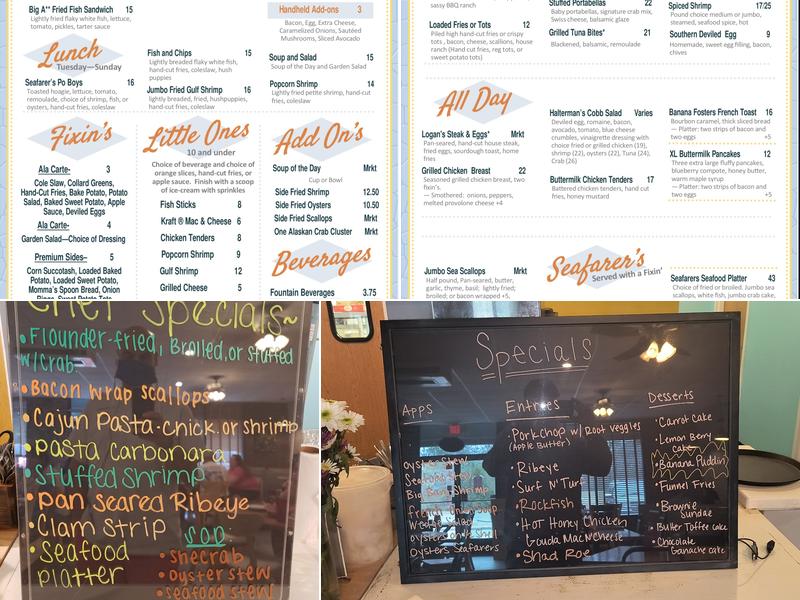 Halterman's Eatery Menu