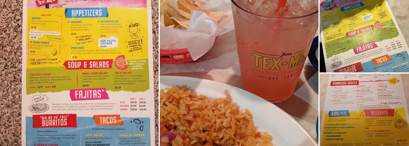 Chuy's Menu
