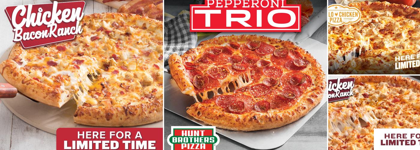 HUNTS BROTHERS PIZZA