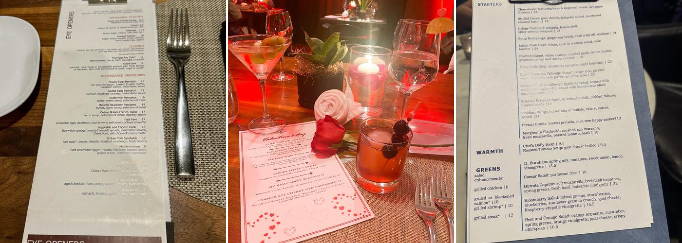 D. Burnham's Menu