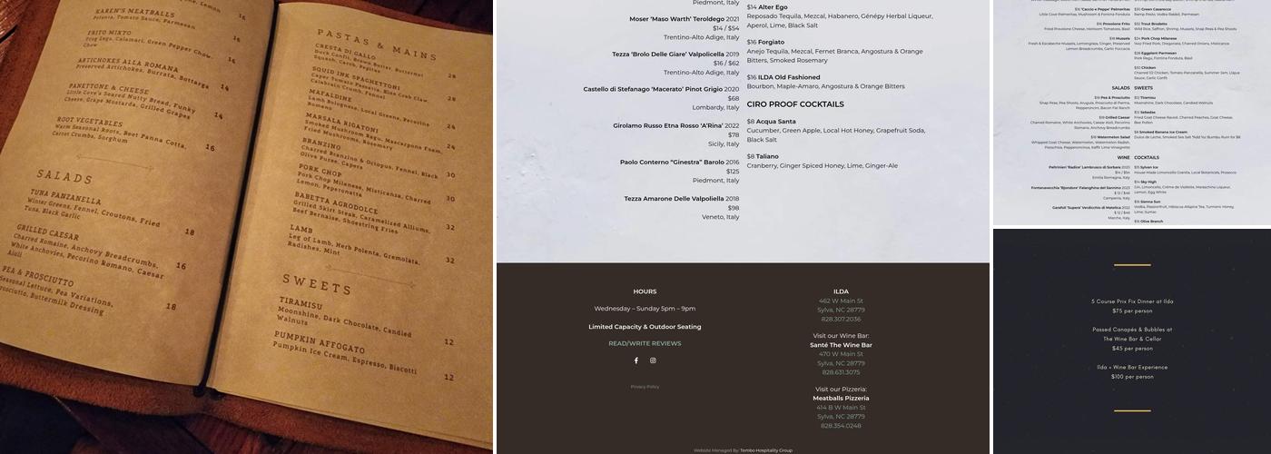 ILDA Menu