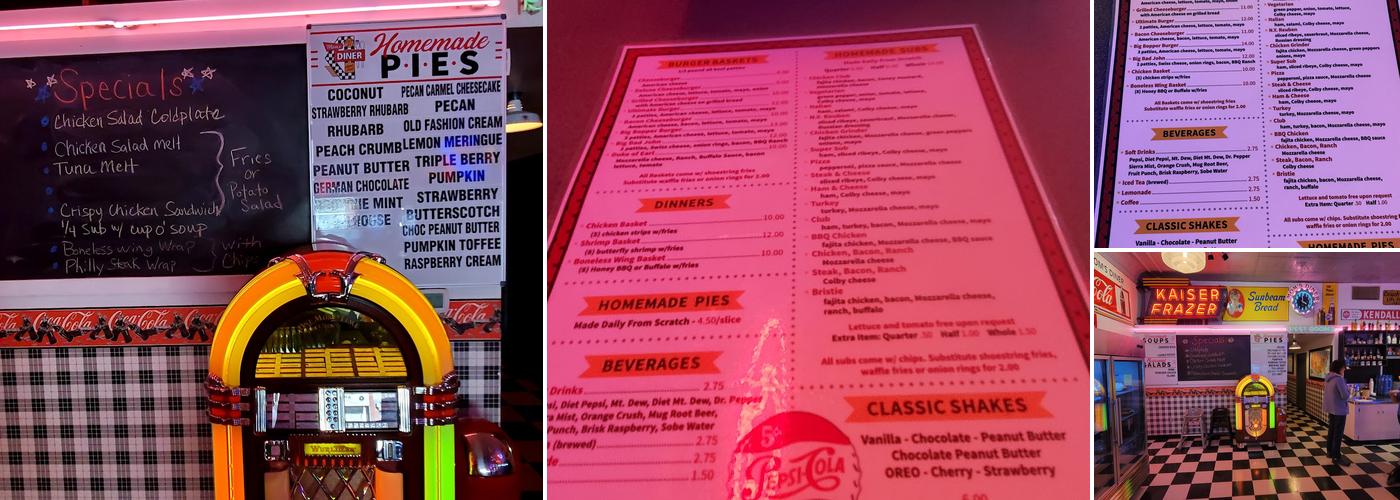 Mom's Diner & Pizzeria Menu