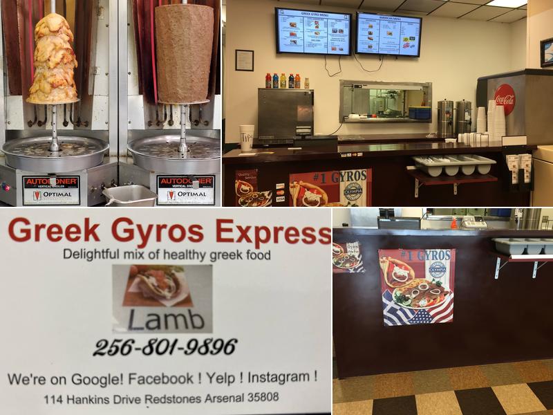 Greek Gyro Express on Redstone Arsenal