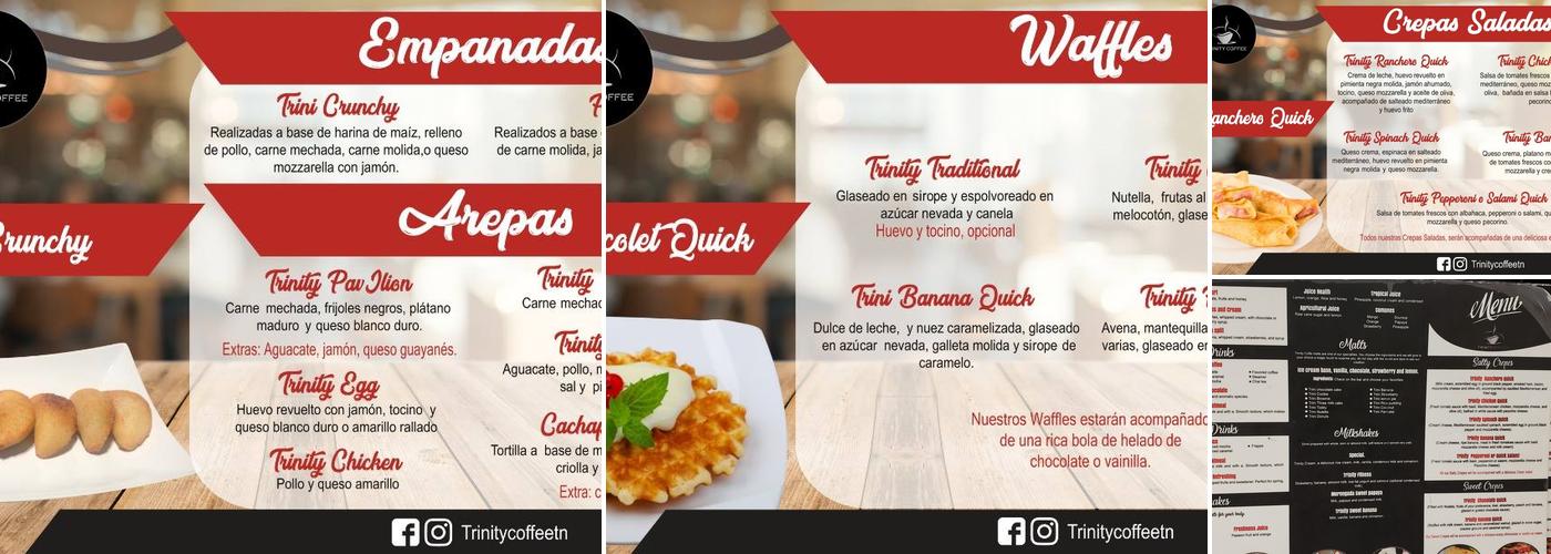 Trinity Coffee Menu