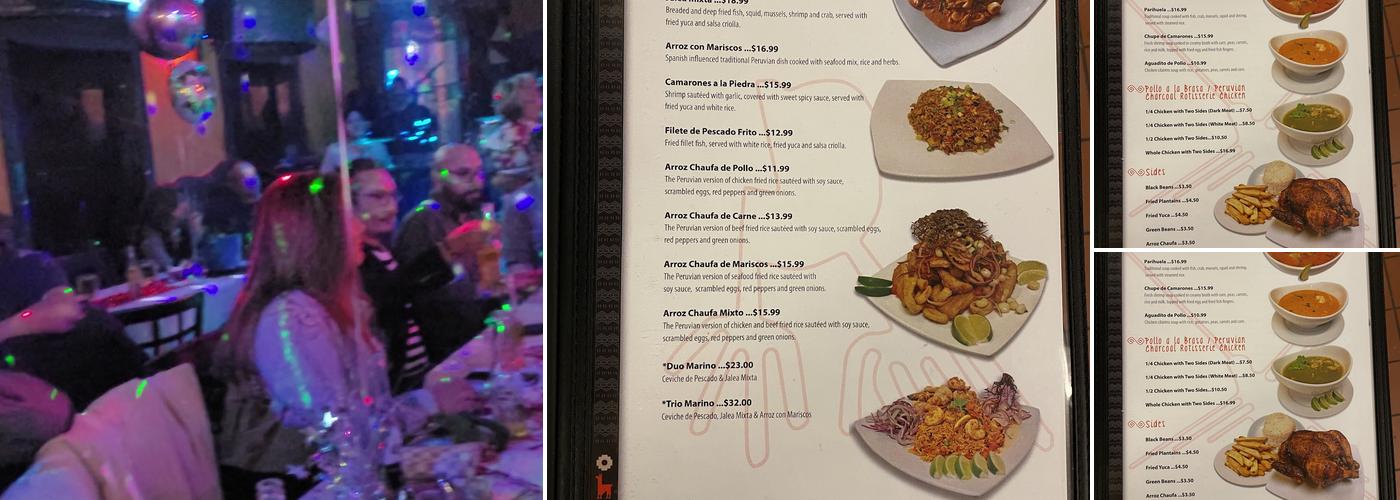 Casa de Campo Restaurant Menu