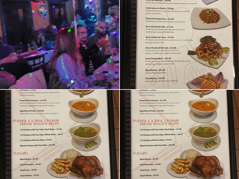 Casa de Campo Restaurant Menu