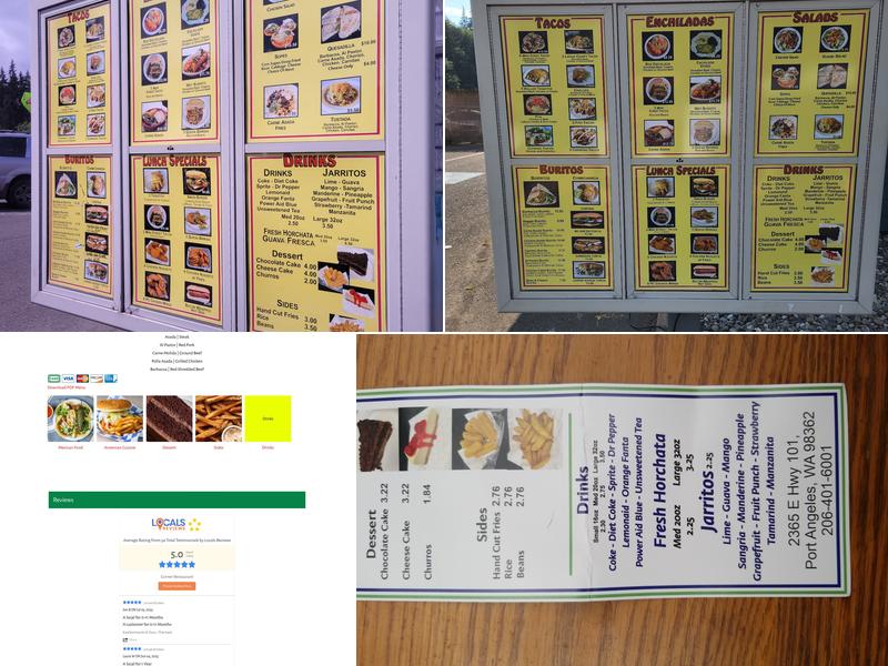 Corner Restaurant Menu