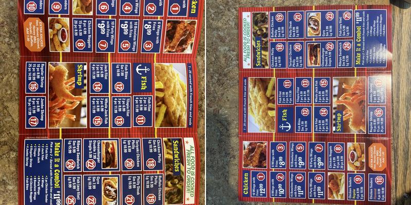 EXPRESS STOP Menu