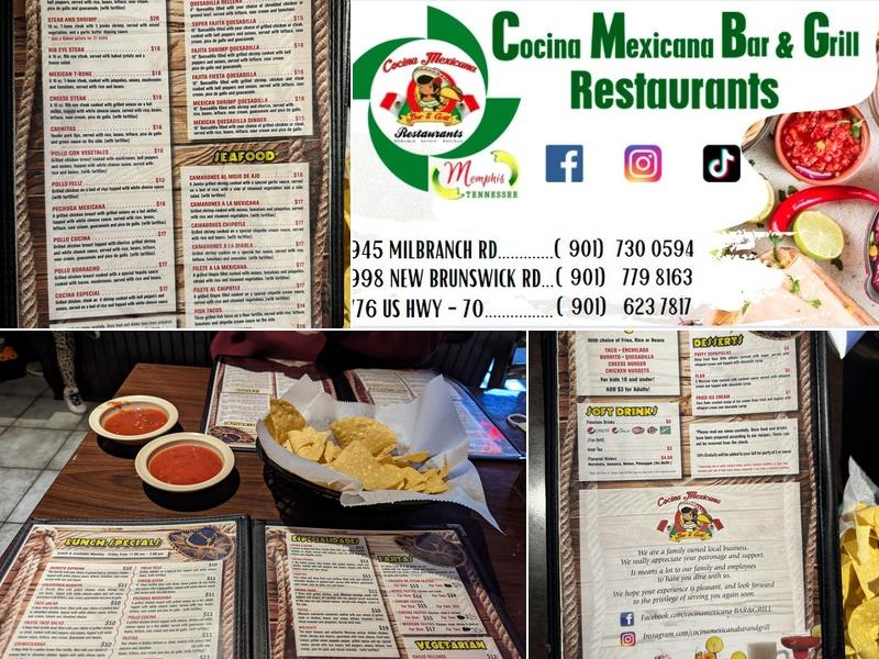 𝐂𝐎𝐂𝐈𝐍𝐀 𝐌𝐄𝐗𝐈𝐂𝐀𝐍𝐀 𝐁𝐀𝐑 & 𝐆𝐑𝐈𝐋𝐋 𝐁𝐀𝐑𝐓𝐋𝐄𝐓𝐓 Menu