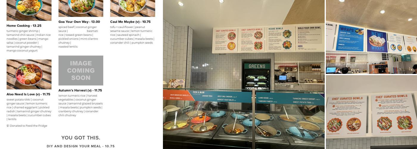 RASA Menu