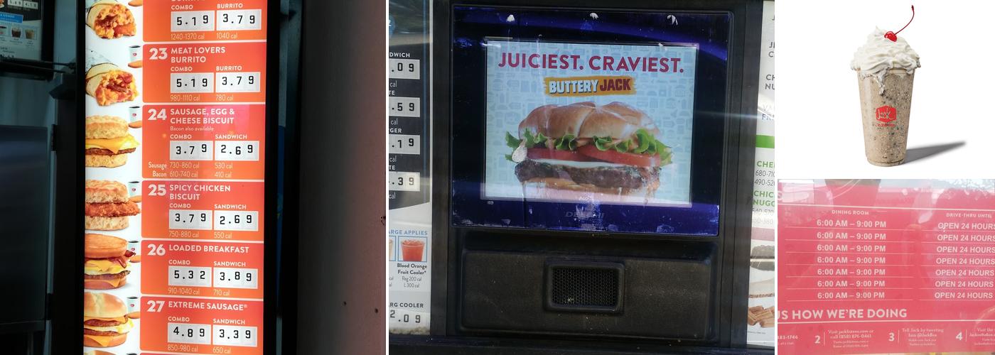 Jack In The Box Menu