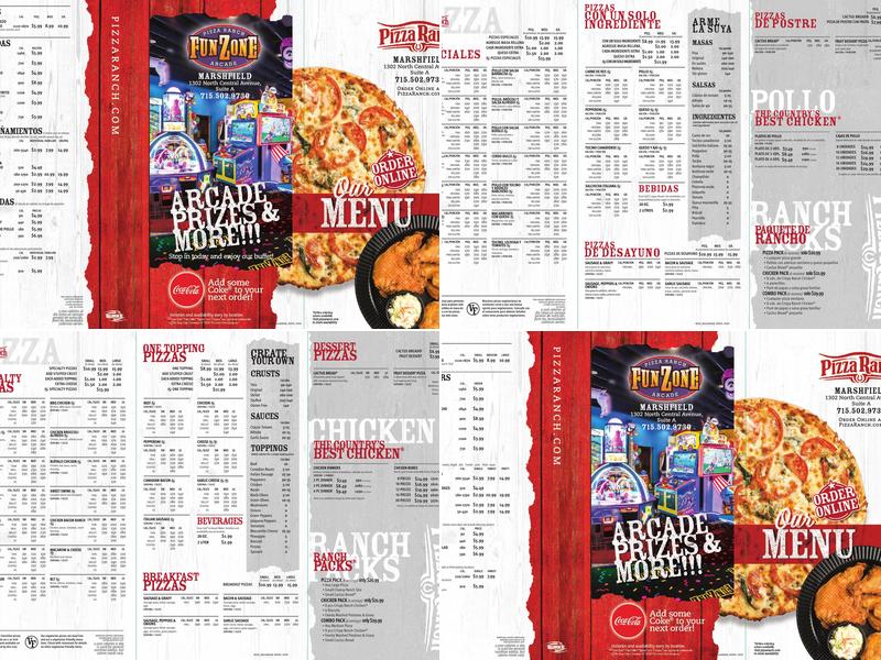Pizza Ranch Menu