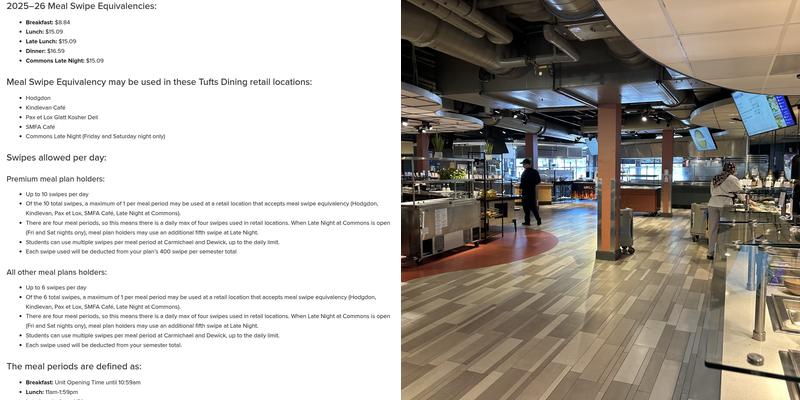 Dewick-MacPhie Dining Center Menu