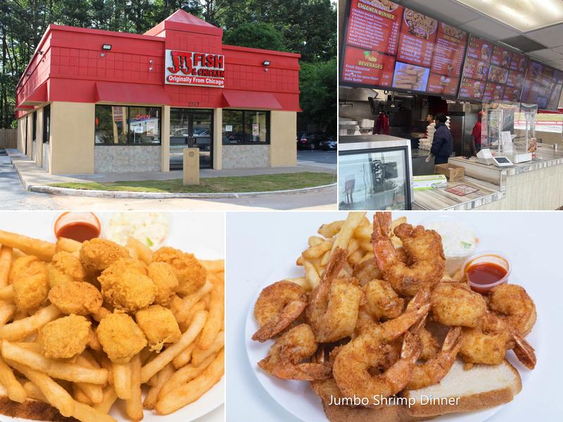 JJ Fish & Chicken 2747 Evans Mill Rd, Lithonia