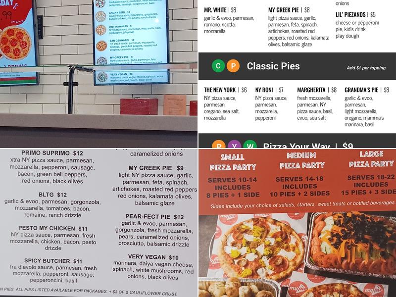 My Pie Pizza - Albany Menu