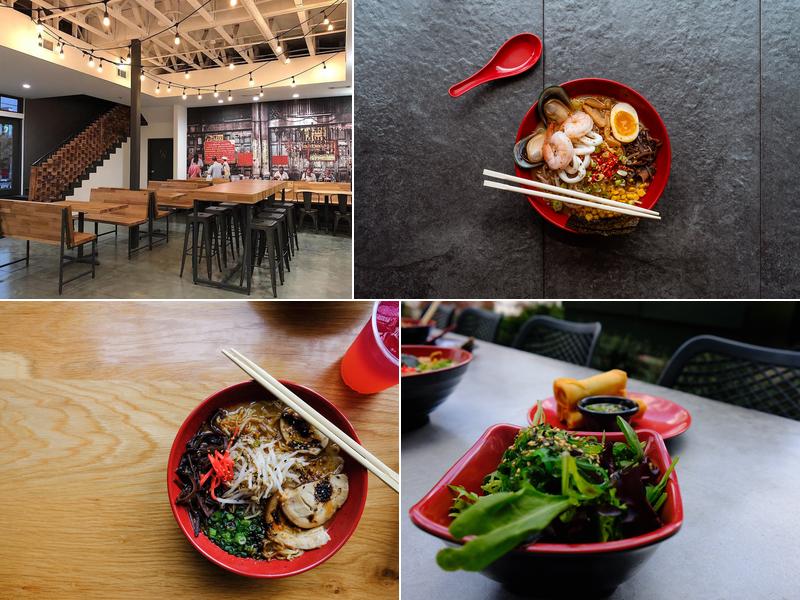 Lifting Noodles Ramen