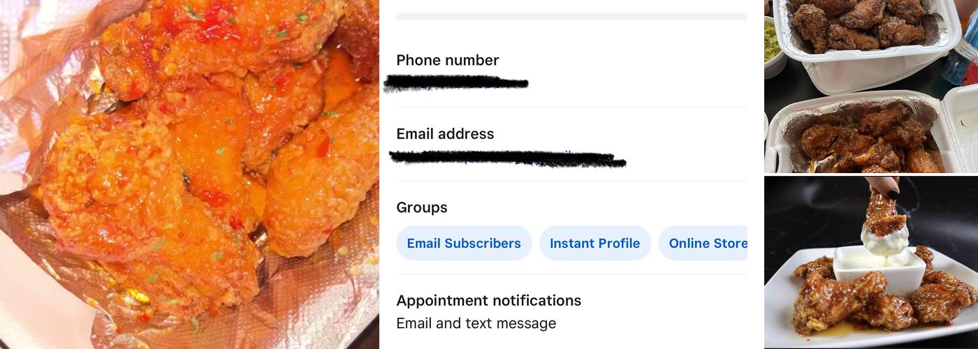 B & L Wings (Pick Up and Go Only)