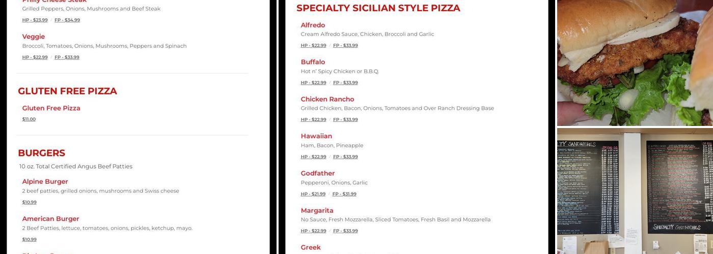 Lucas Italian Deli Menu