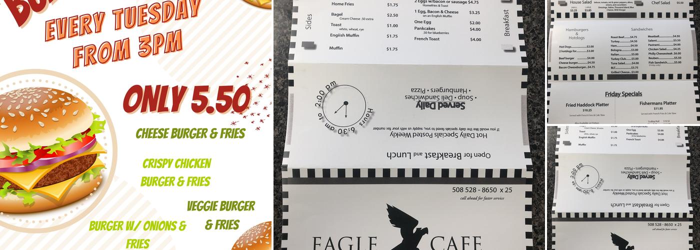 Eagle Cafe Menu