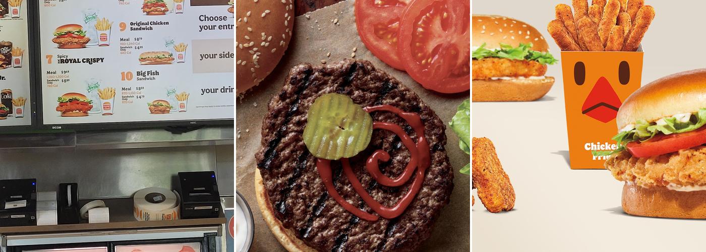 Burger King Menu