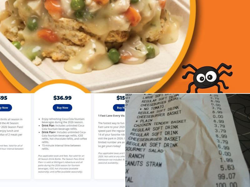 Coasters Drive-in Menu