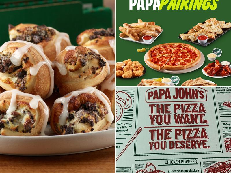 Papa Johns Pizza Menu