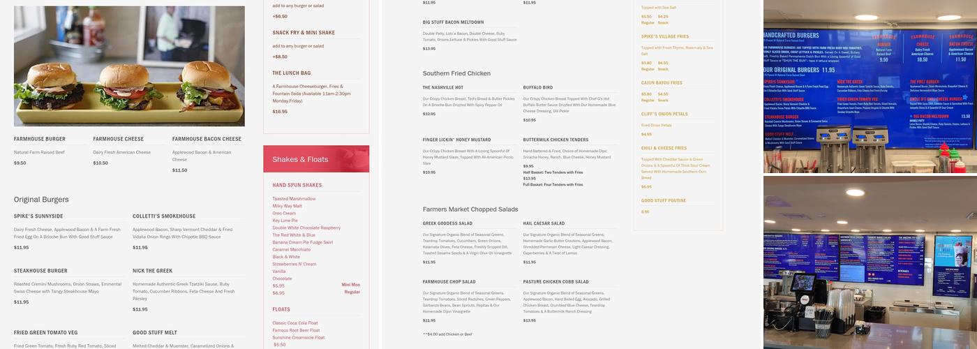 Good Stuff Eatery Menu