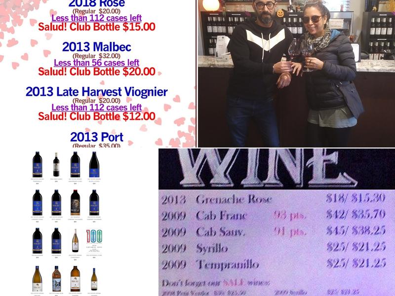 Cougar Crest Estate Winery Woodinville Menu