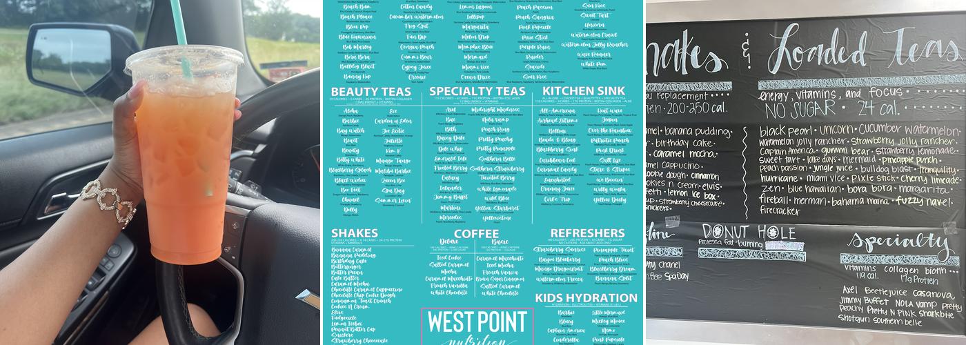 West Point Nutrition Menu