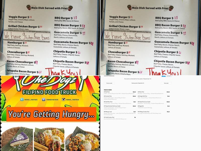 Seattle Food Truck .com Menu