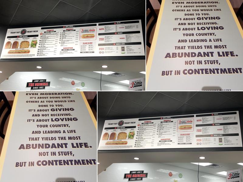 Jimmy John's Menu