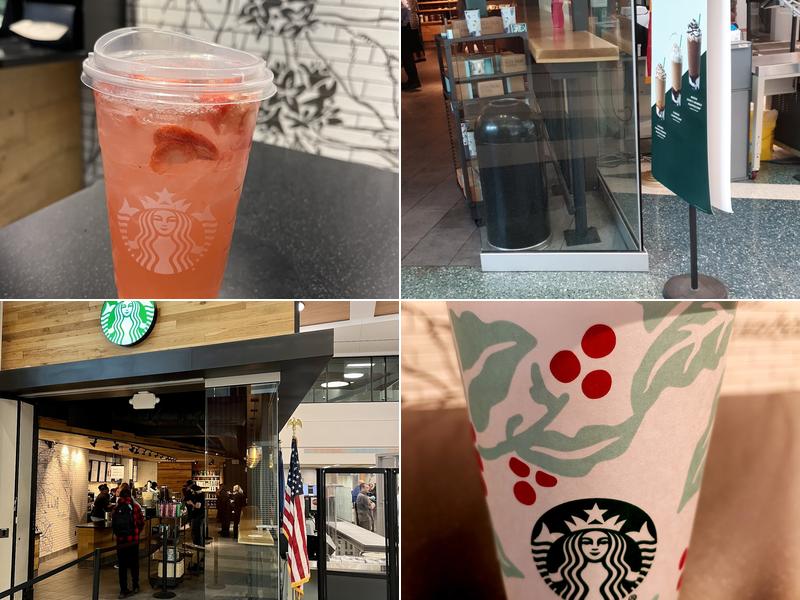 Starbucks GRR Post Security atrium Passenger Terminal, 5500 44th St SE, Grand Rapids