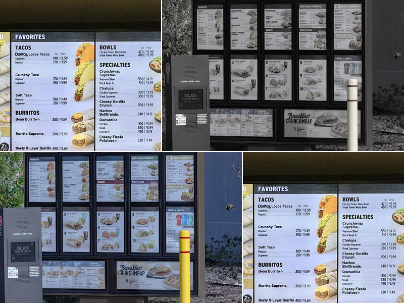 Taco Bell Menu