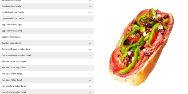Nouria's Kitchen Featuring Amato's Menu