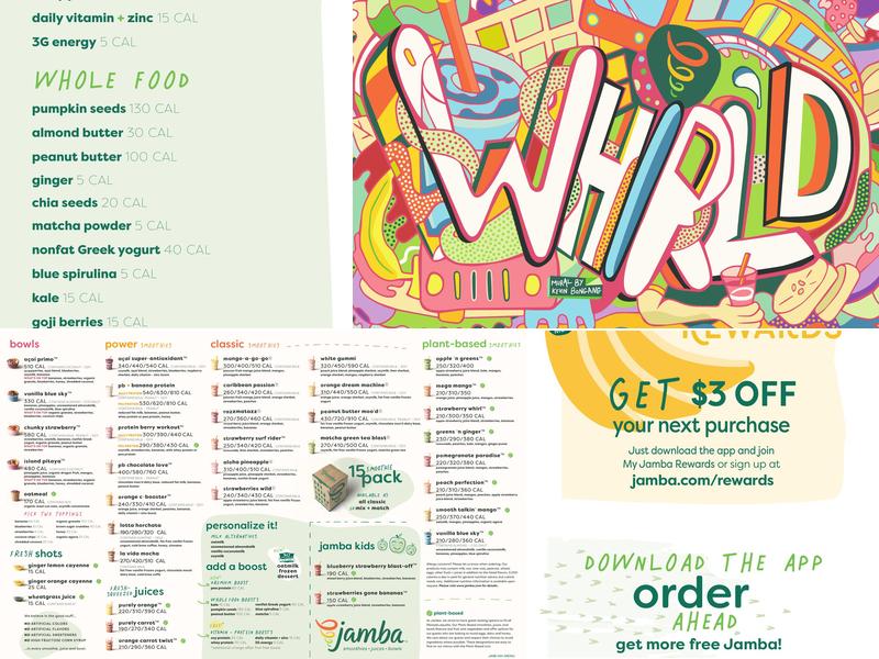 Jamba Menu