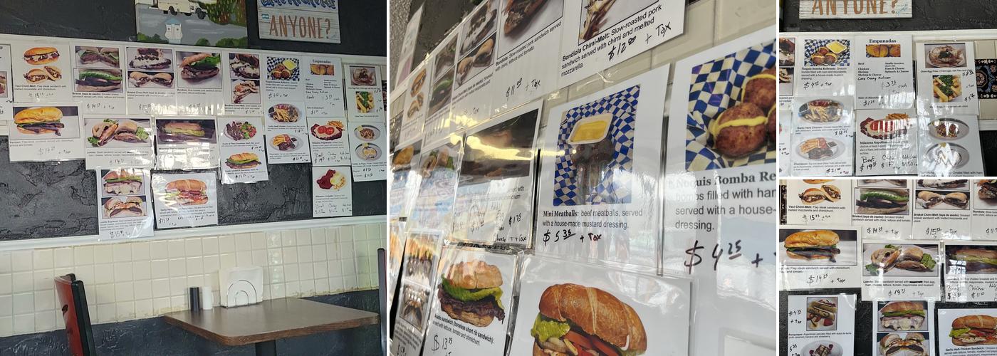 El Argento Menu