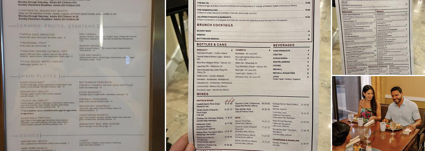 Covington Mill Restaurant Menu