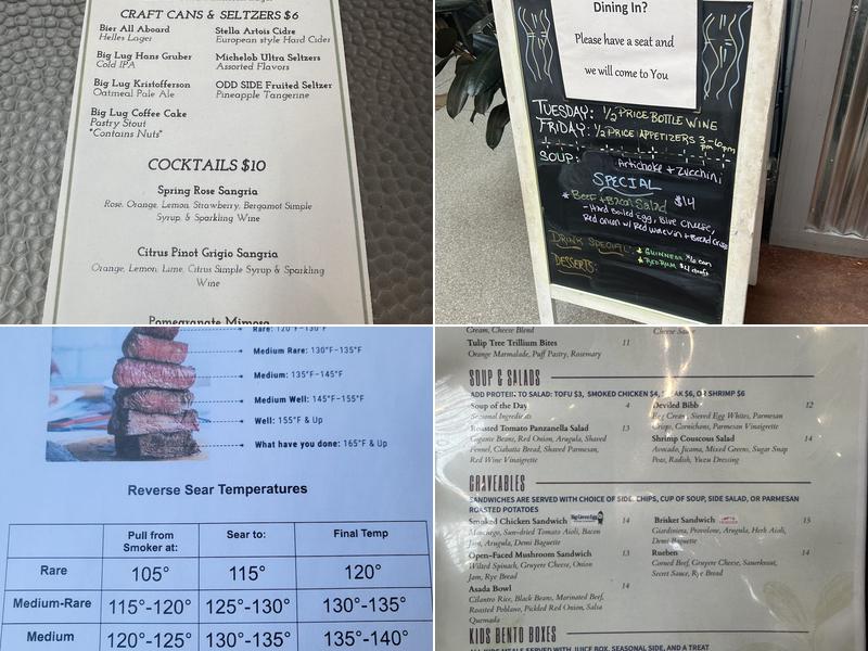 Sully's Grill at Sullivan Hardware & Garden Menu