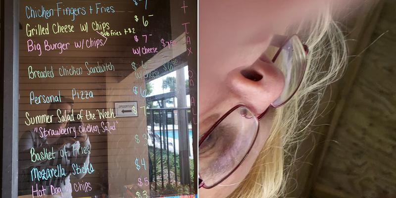 Three Palms Snack Shack Menu