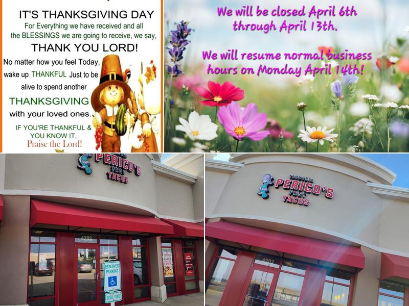 Taqueria Perico's Fast Tacos 4203 N Sterling Ave, Peoria