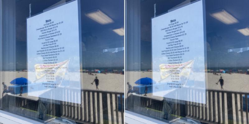 Snack Shack Menu