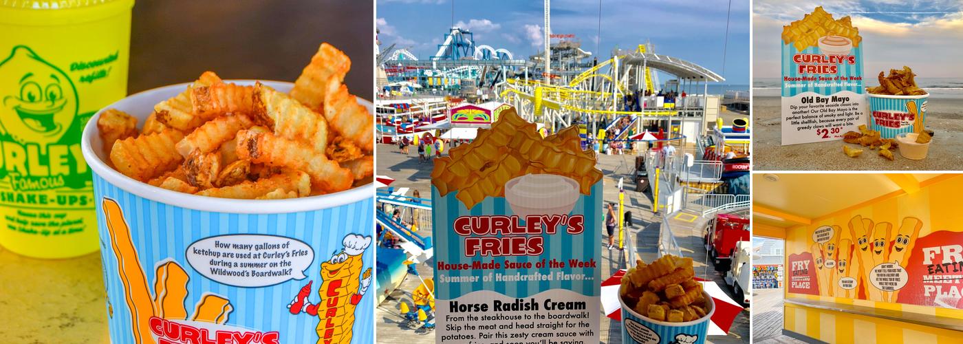 Curley's Fries Menu