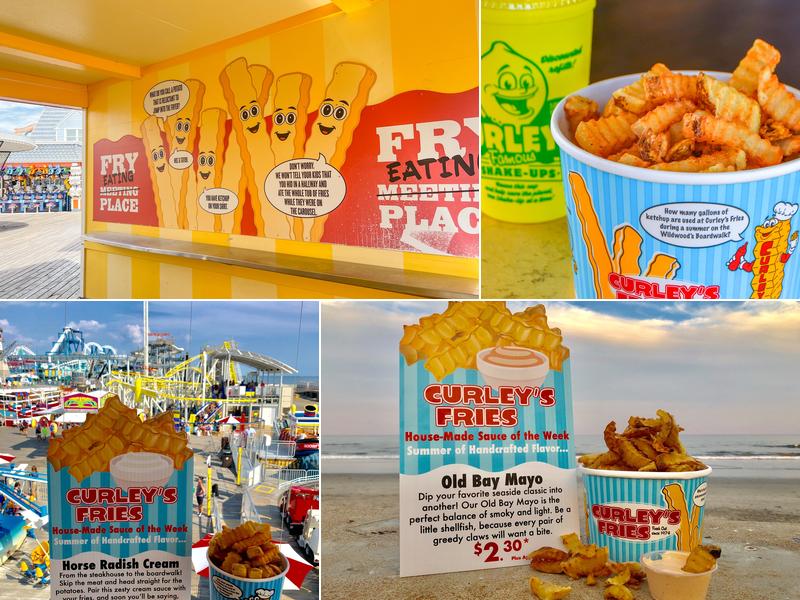 Curley's Fries Menu