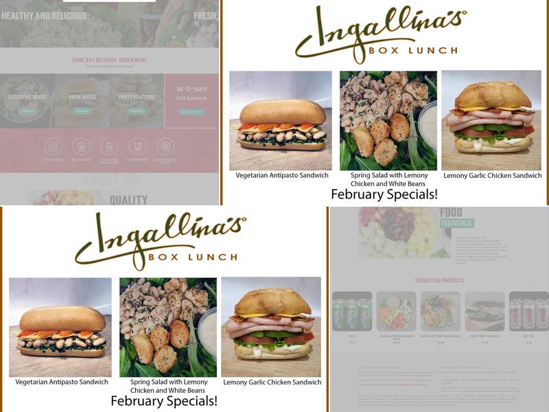 Ingallina's Box Lunch Menu