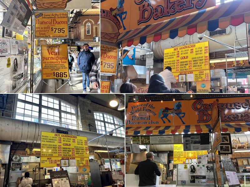 Carousel Bakery Menu