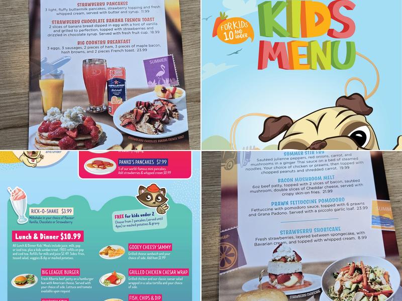 Ricky's All Day Grill - Hope Menu