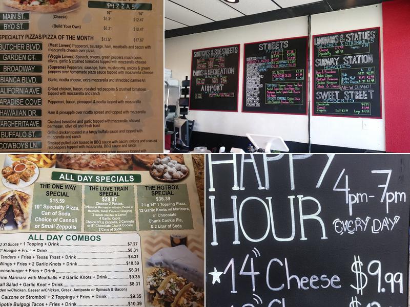 Pizza Ave Menu