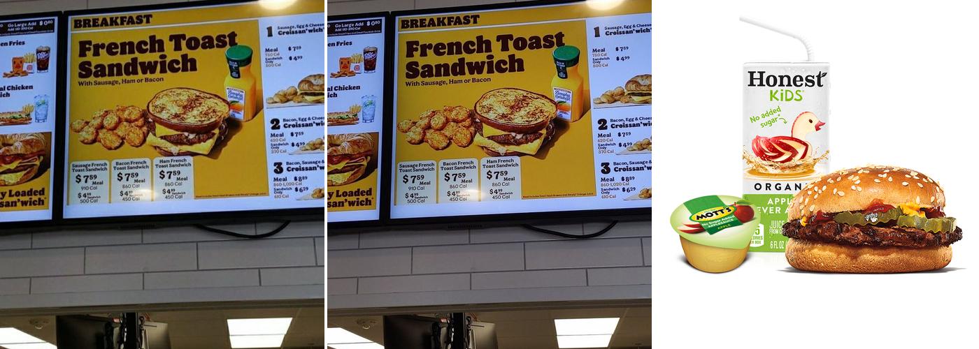 Burger King Menu